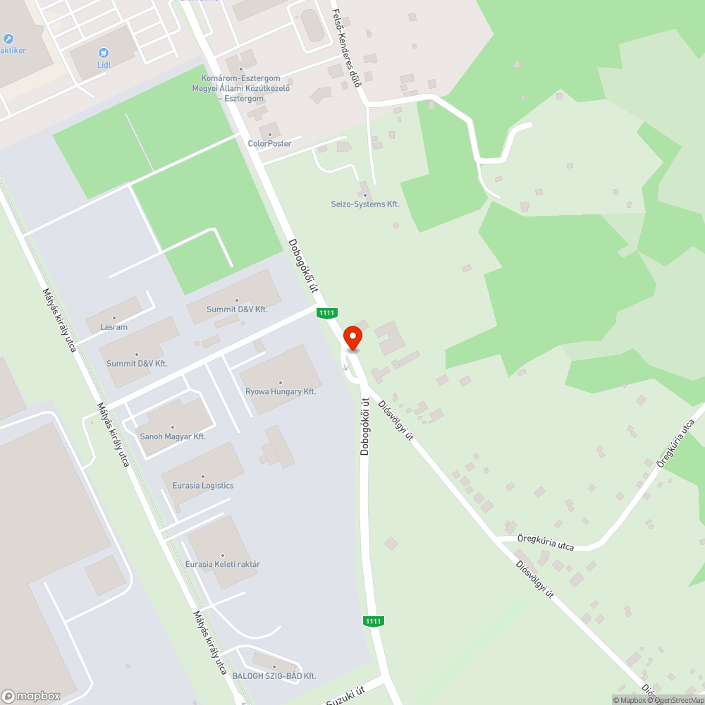 Nem világít bejelentés helye