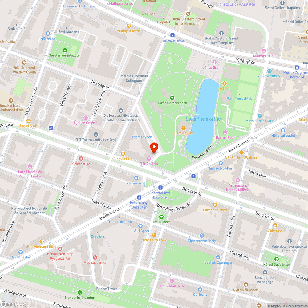 Buktató a járdán bejelentés helye