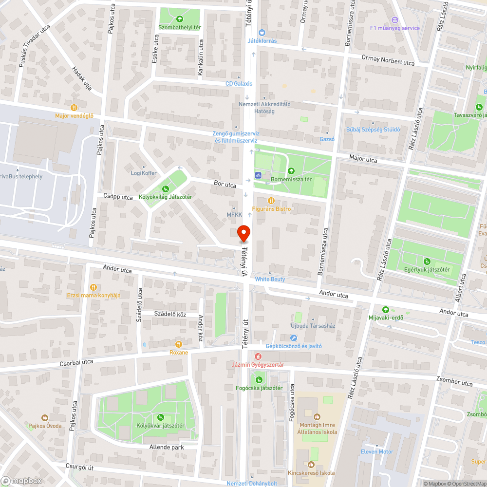 Elhagyott Skoda bejelentés helye