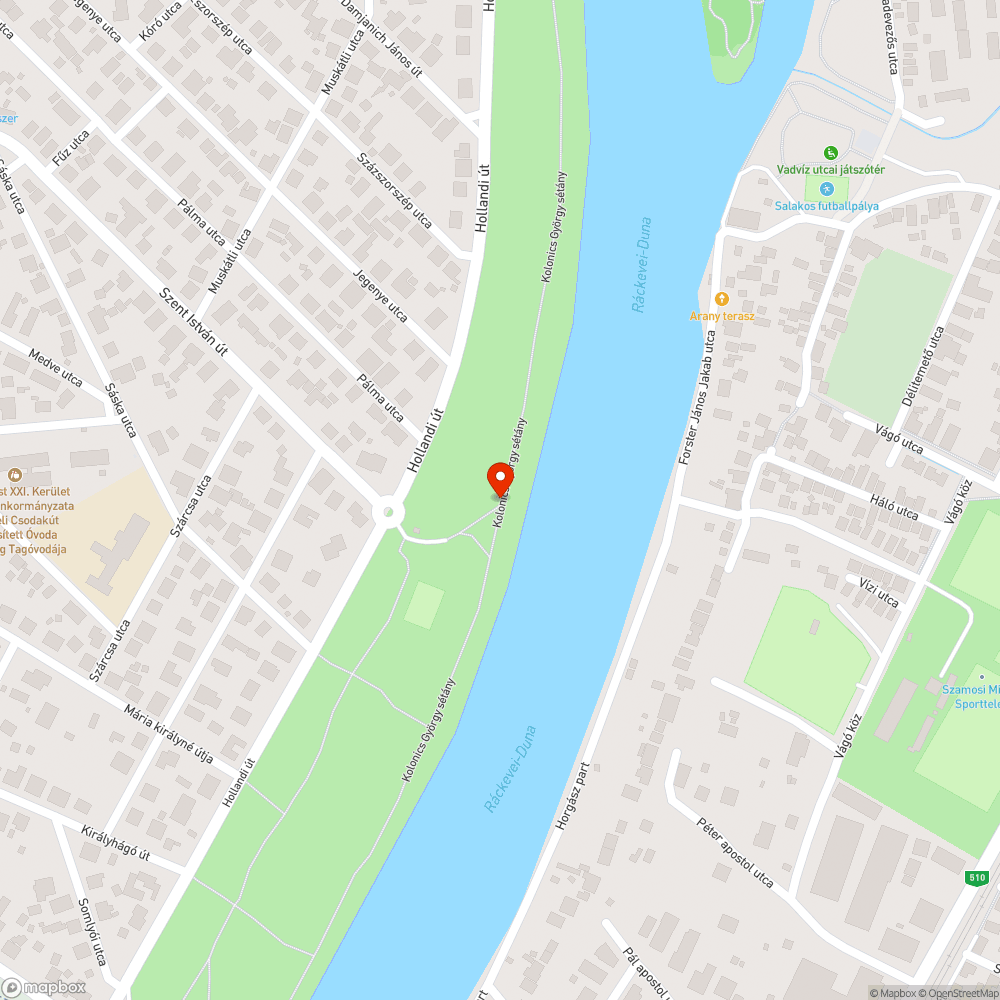 Összefirkált villanyoszlop bejelentés helye