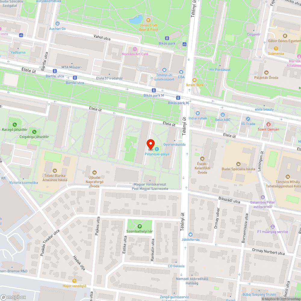 Lejárt műszakival közterületen bejelentés helye