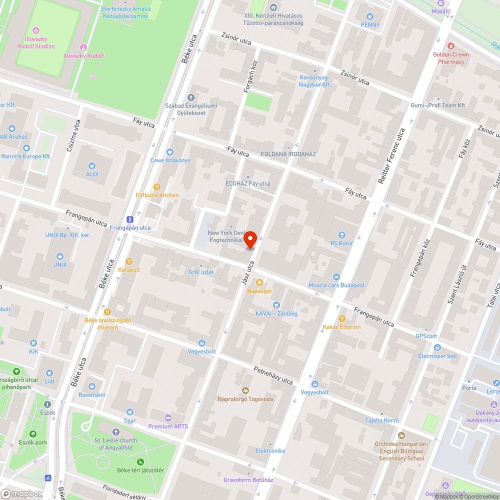 Parkoló roncsok bejelentés helye