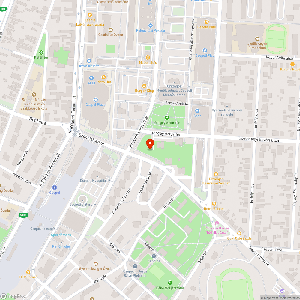 Szemét lerakása bejelentés helye