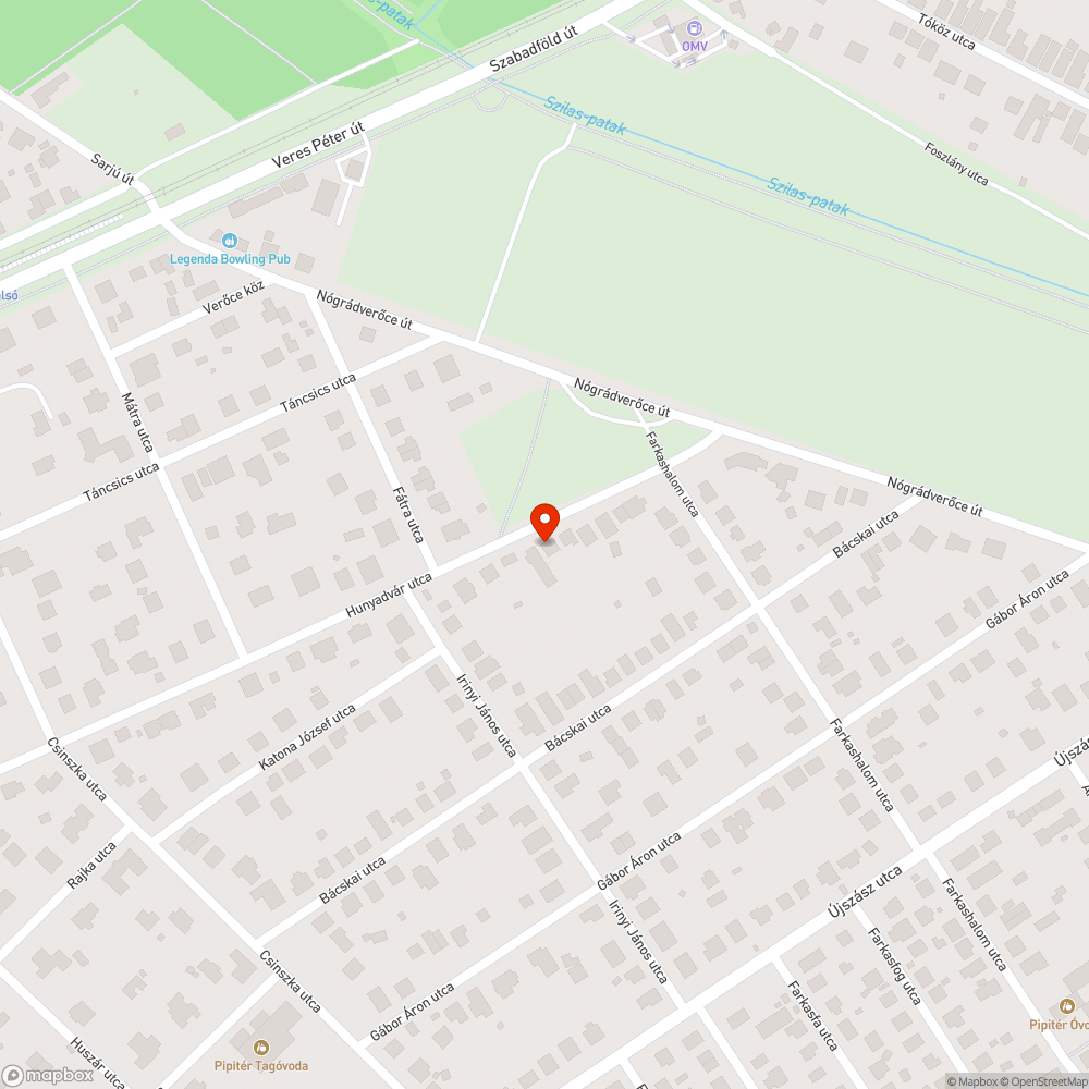 Vízátfolyó rács hiánya bejelentés helye