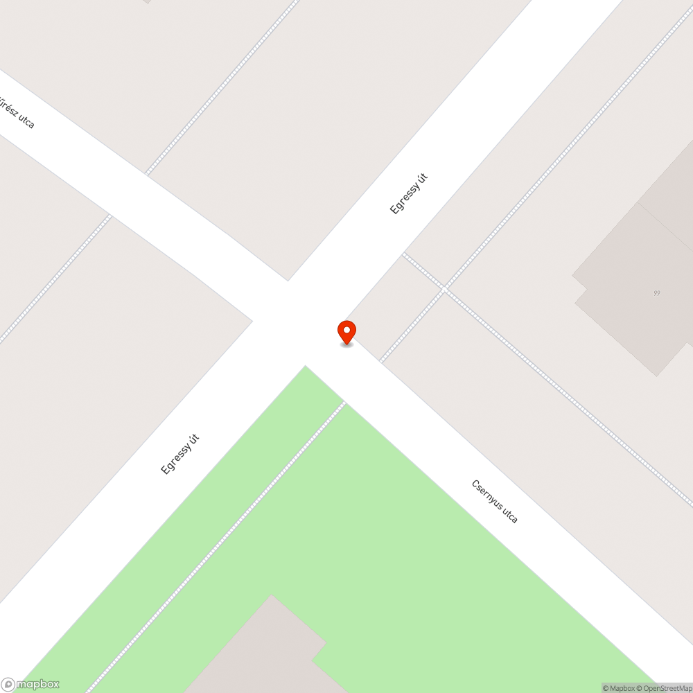 Kátyú a parkolóhelyen bejelentés helye