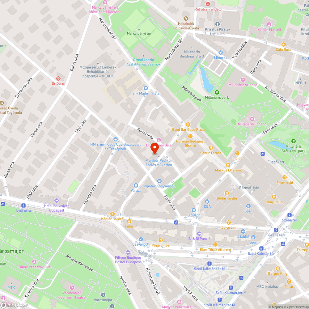 kidöntött poller bejelentés helye