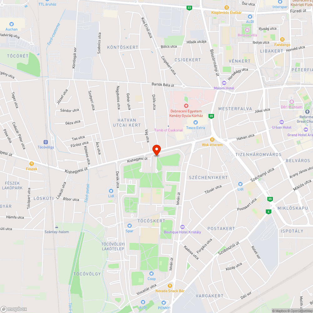 Eldugult esővíznyelő bejelentés helye