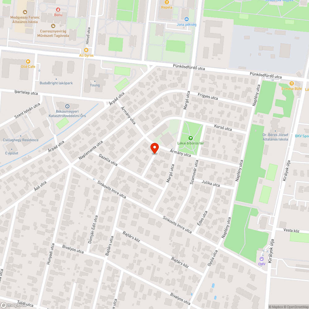 "Uszoda" az utcából.. bejelentés helye