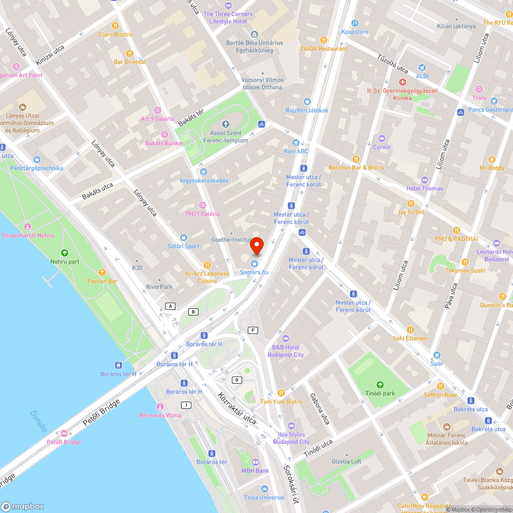 Balesetveszélyes korlátcsonk a körúton bejelentés helye