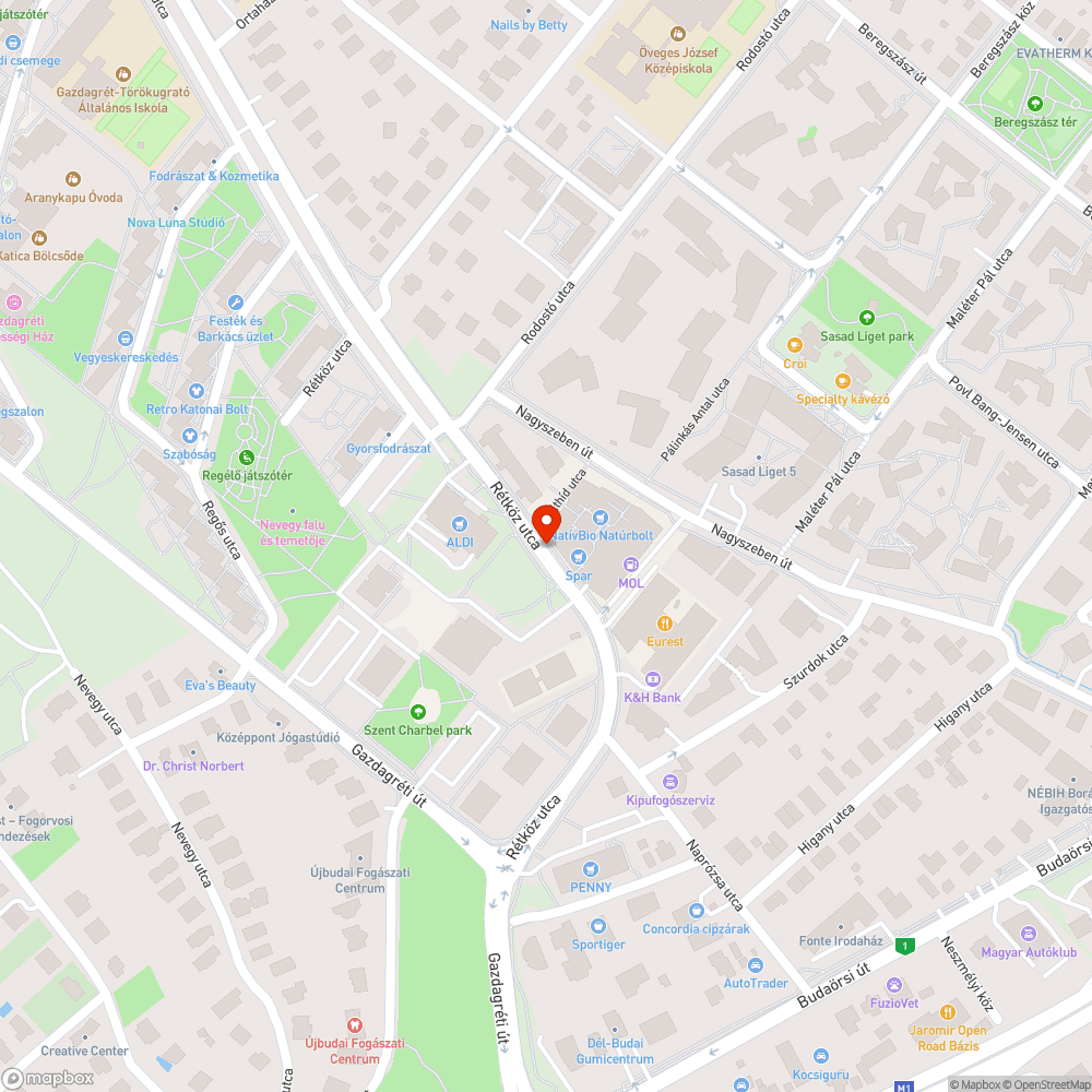 Nagyszeben téri buszmegálló és környéke bejelentés helye