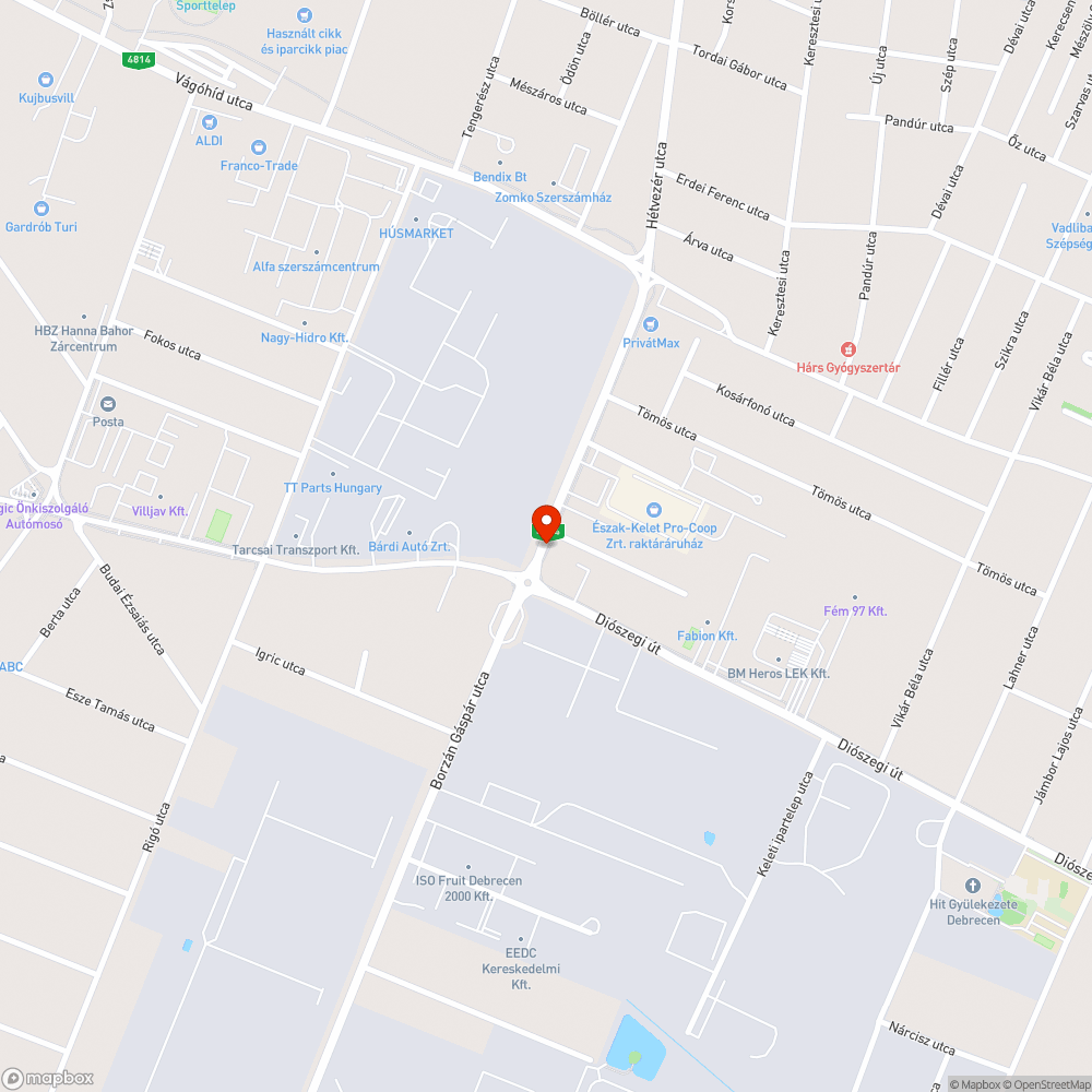 Borzán Gáspár utca megállóban a tartó táblával együtt hiányzik a 90Y menetrendje bejelentés helye