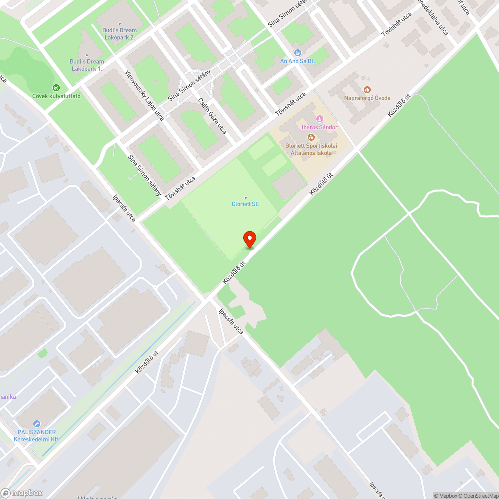 Kátyú>>>Közdűlő út bejelentés helye