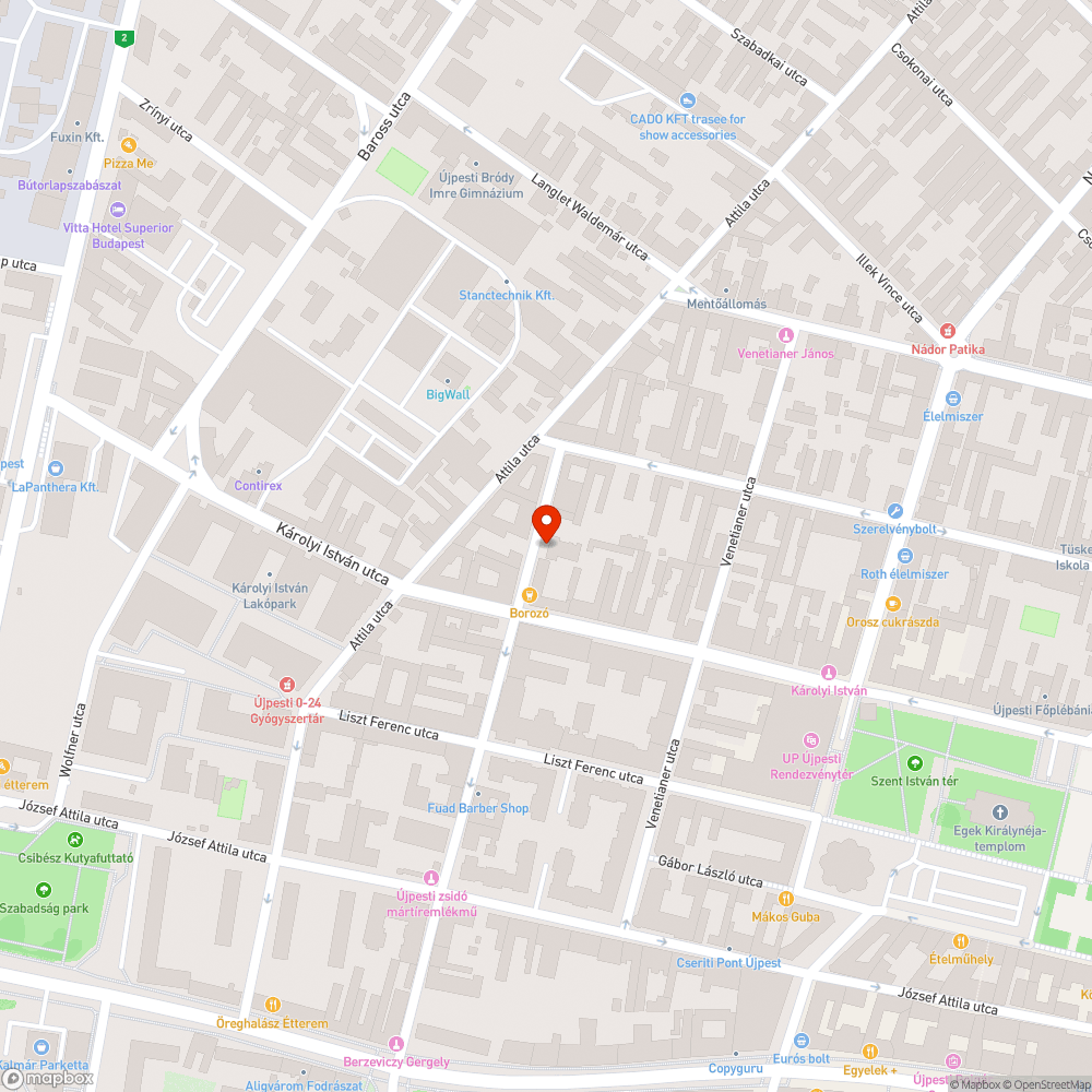 Szemetes utcák bejelentés helye