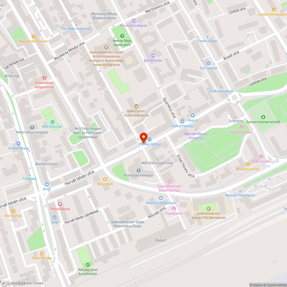 A Horvát István utca áthatolhatatlan szürkületi homálya bejelentés helye