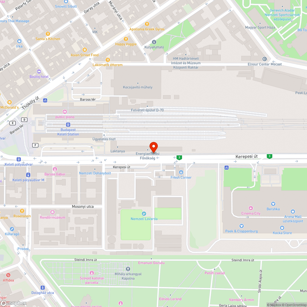 Állandó járdán pakrolás a MÁV dolgozói részéről bejelentés helye