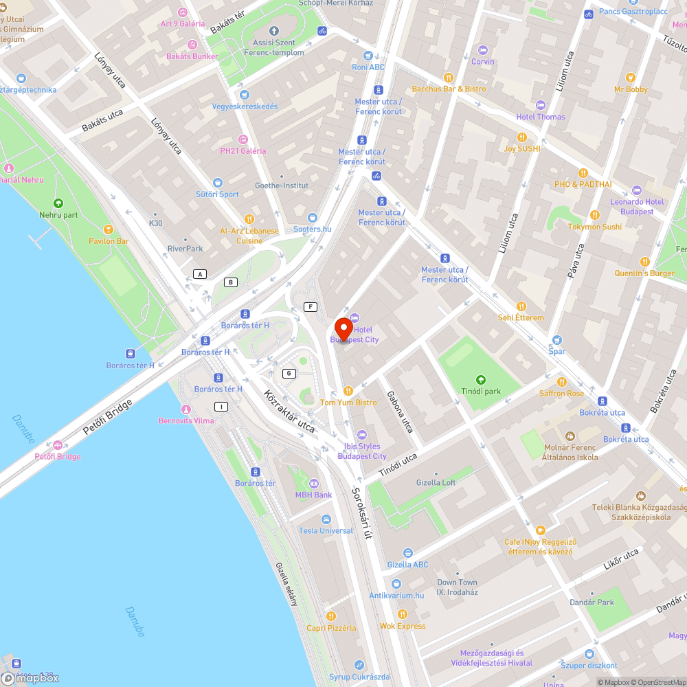 Soroksári út 4. járda bejelentés helye