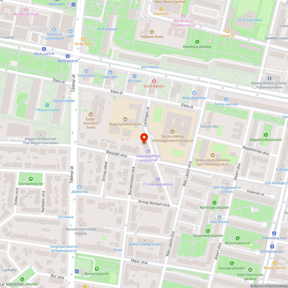 fatörzsön hagyott lánc bejelentés helye