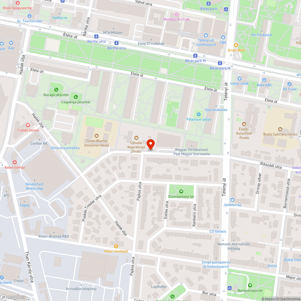 Csatornaszag a Bikszádi utca 52. előtt bejelentés helye