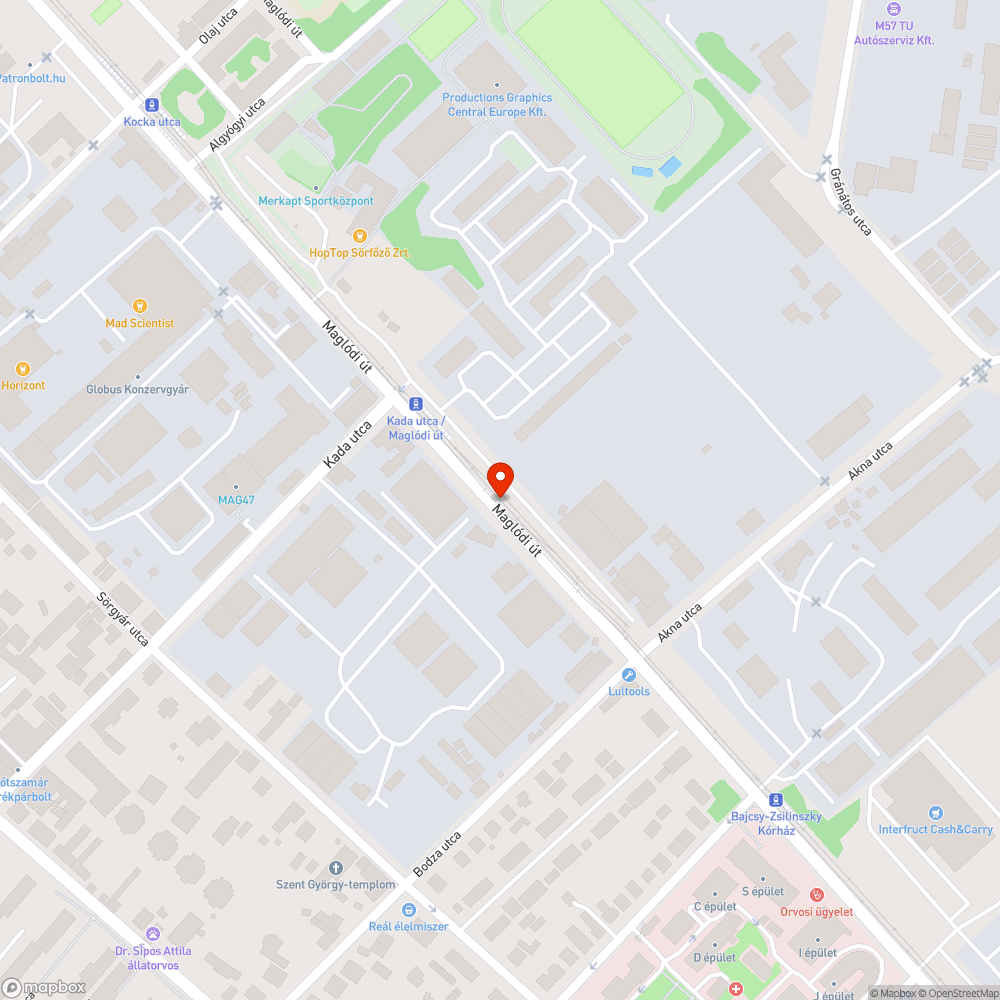 Fél méteres betondarab a forgalmi sávon bejelentés helye