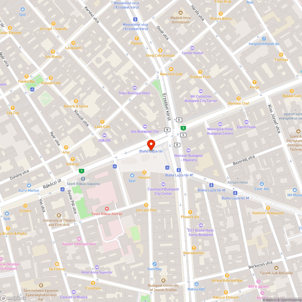 Blaha Lujza tér metró bejelentés helye