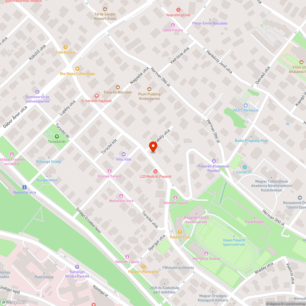 Üres fahelyek bejelentés helye