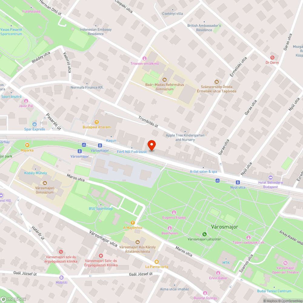 Leparkolt fák bejelentés helye