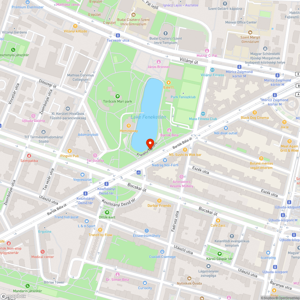 Félig befejezett projekt a Feneketlen tavi futó körön bejelentés helye