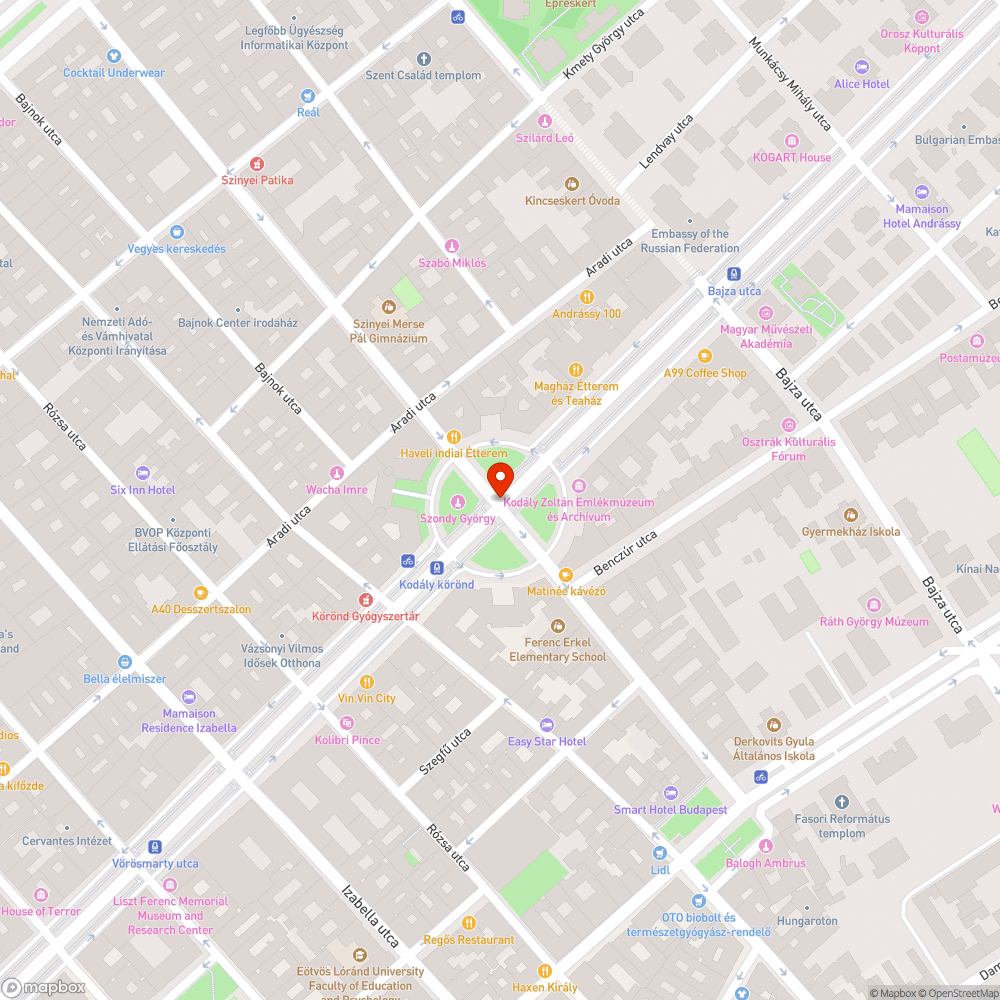 Kezeletlen járda bejelentés helye