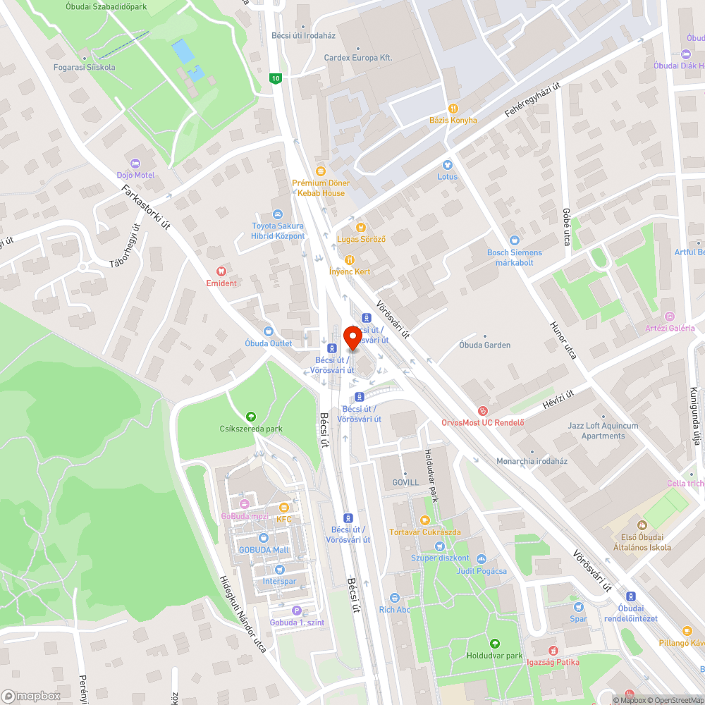 Rozsdás oszlop bejelentés helye