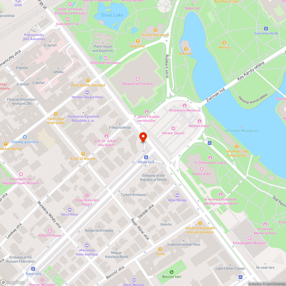 Elhagyott Hírlapos bejelentés helye