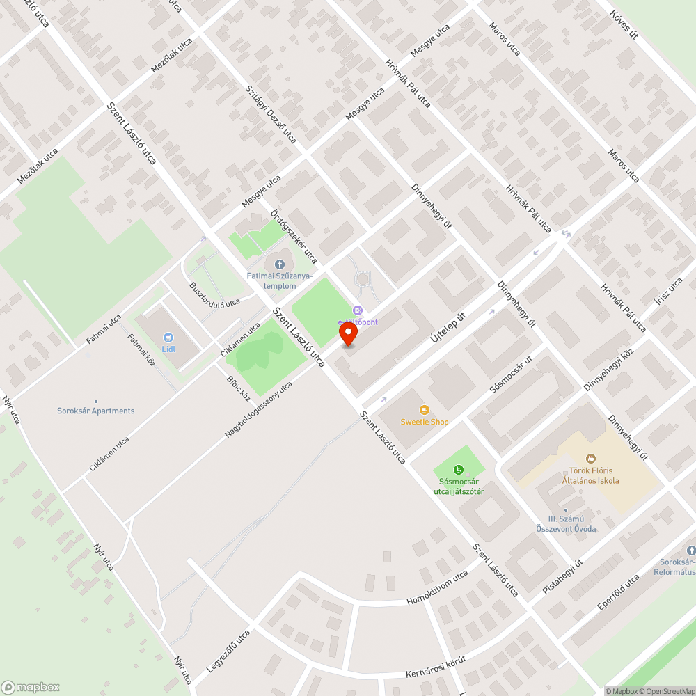 Lelogó faágak bejelentés helye