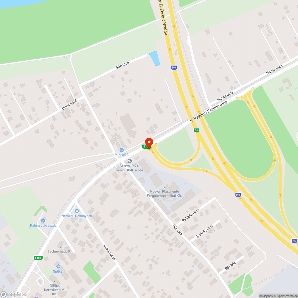 Nem látható tábla bejelentés helye