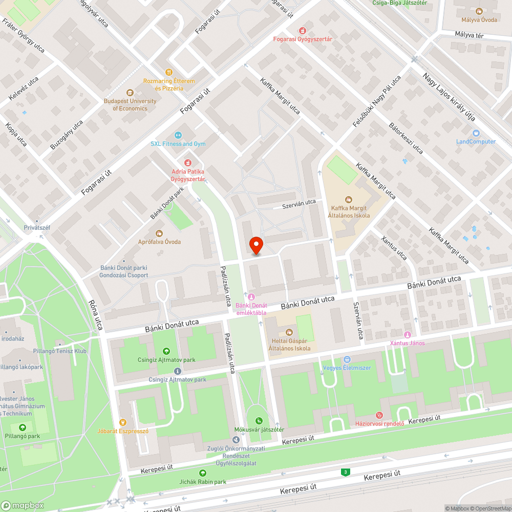 Zöldterület megóvása szükséges bejelentés helye