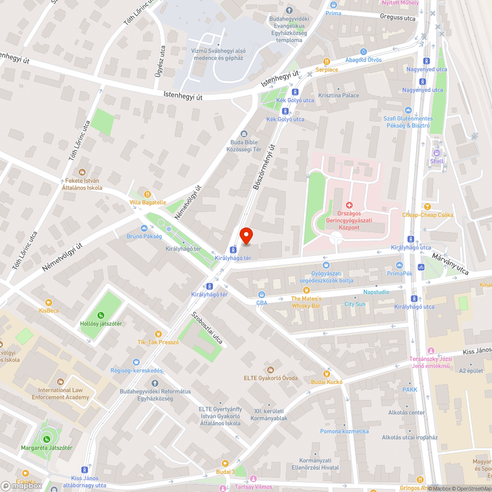 Fának a helye bejelentés helye