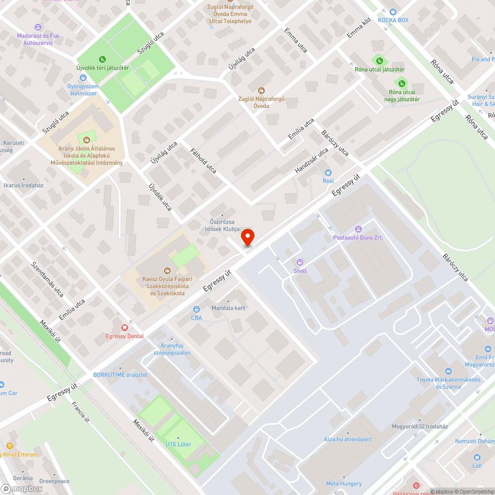 Rendszám nélküli autó bejelentés helye