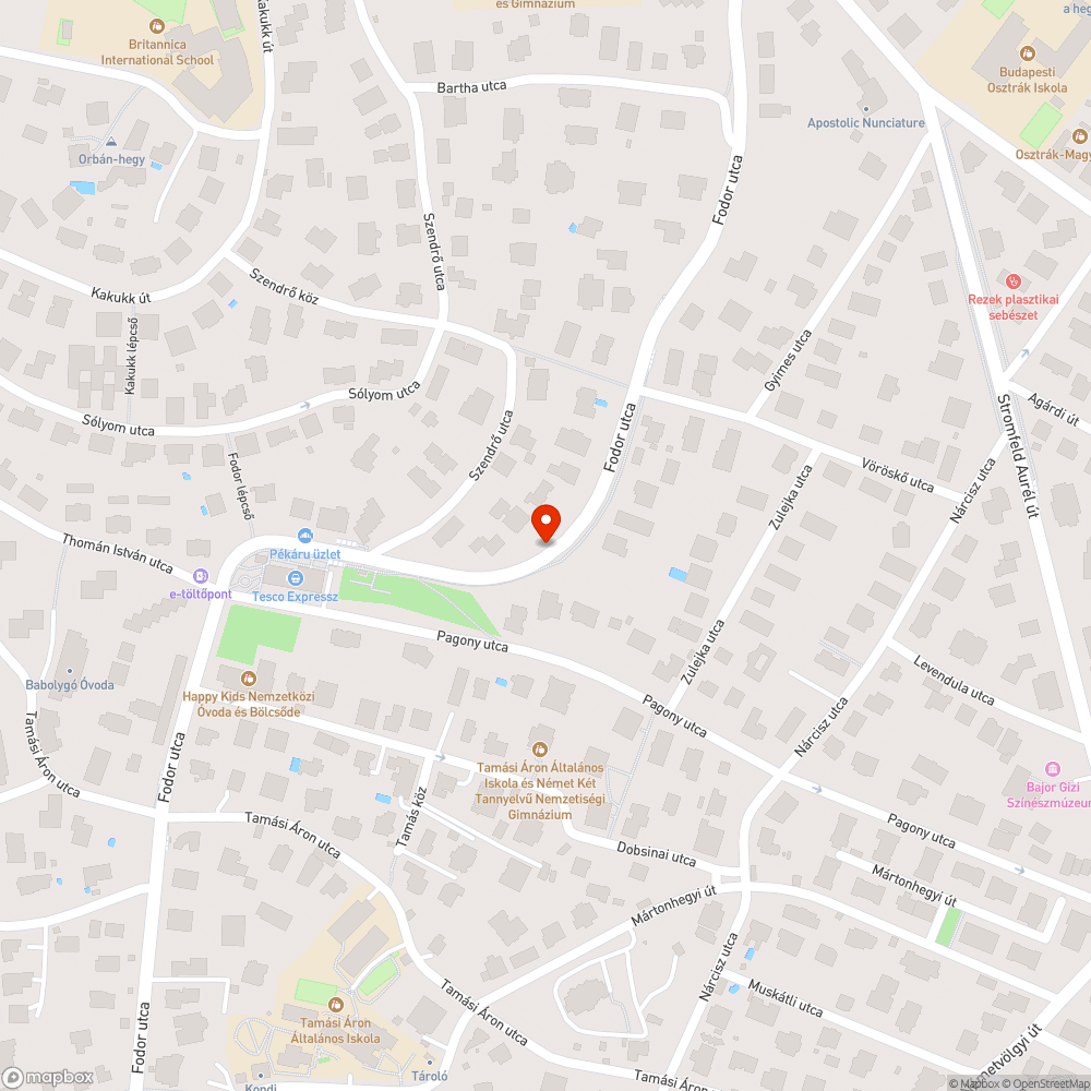 Leszakadt üvegszál bejelentés helye