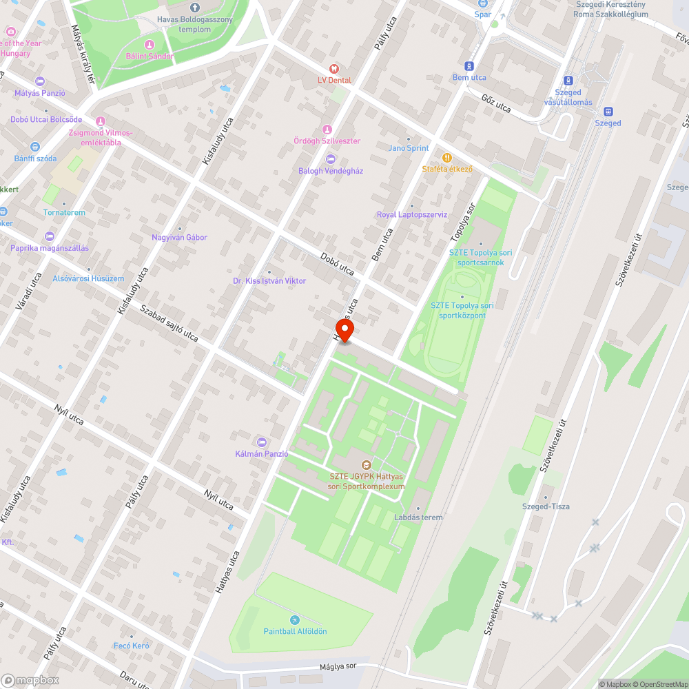 Fatuskó bejelentés helye