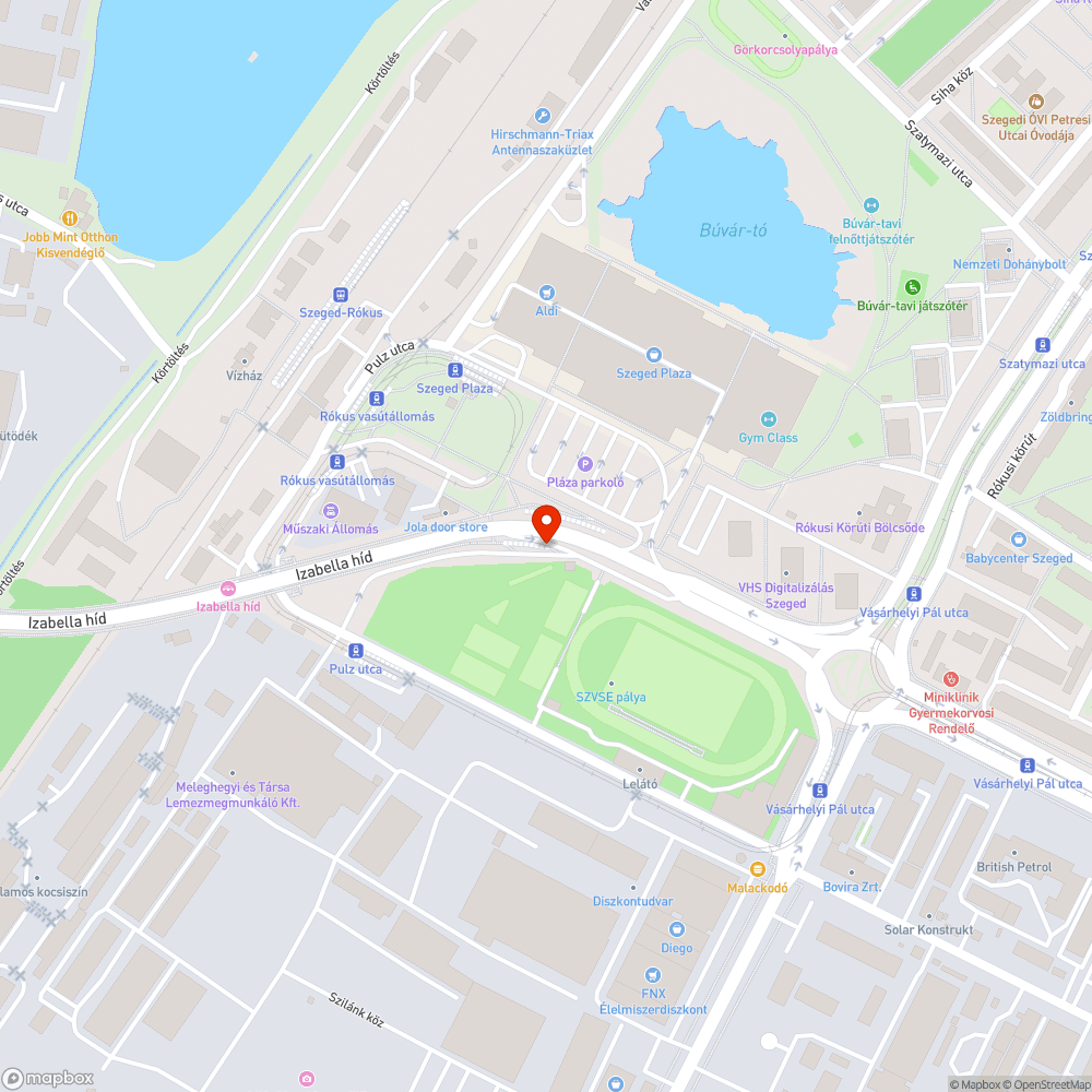 Leharcolt utasváró bejelentés helye