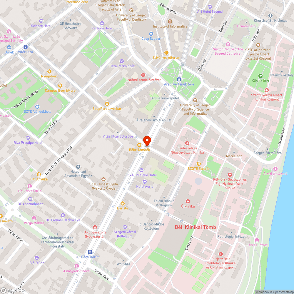 Megrongálódott vágányzóna bejelentés helye