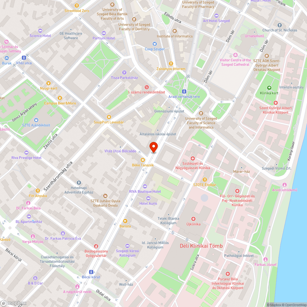 Megsüllyedt csatornafedő bejelentés helye