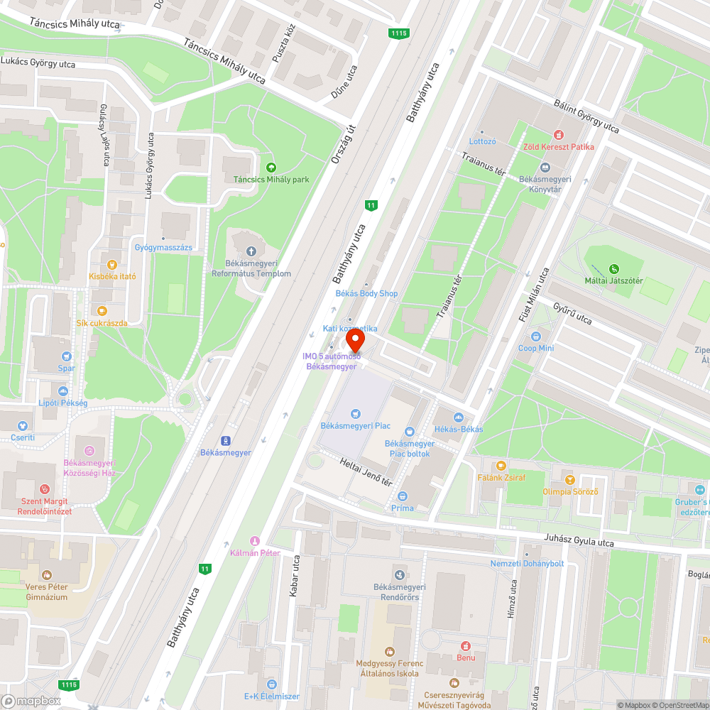 Eldugult víznyelők bejelentés helye