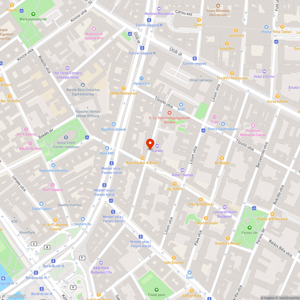 Sérült növénysziget bejelentés helye