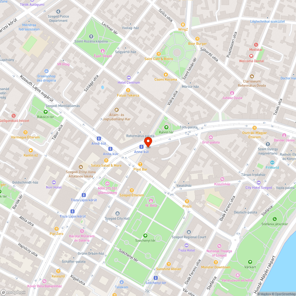 Alacsonyan lévő táblák bejelentés helye