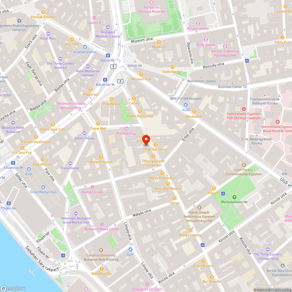 sötét kandeláber bejelentés helye