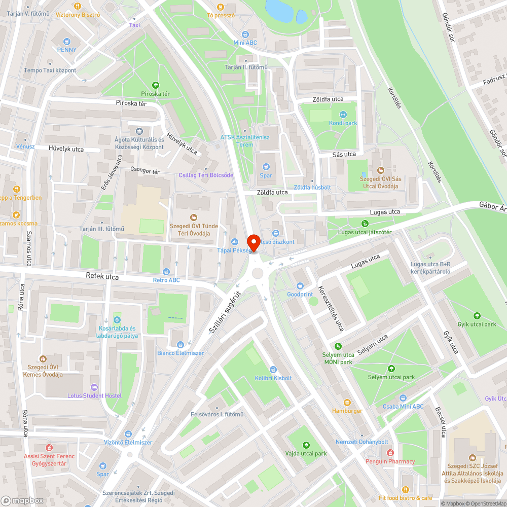 Csillag téri körforgalom - Budapesti körút bejelentés helye