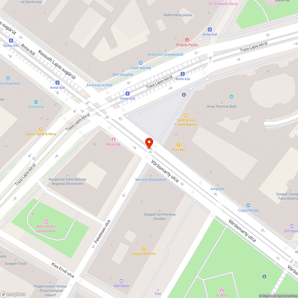 Megdőlt tábla, kilazult térkövek bejelentés helye