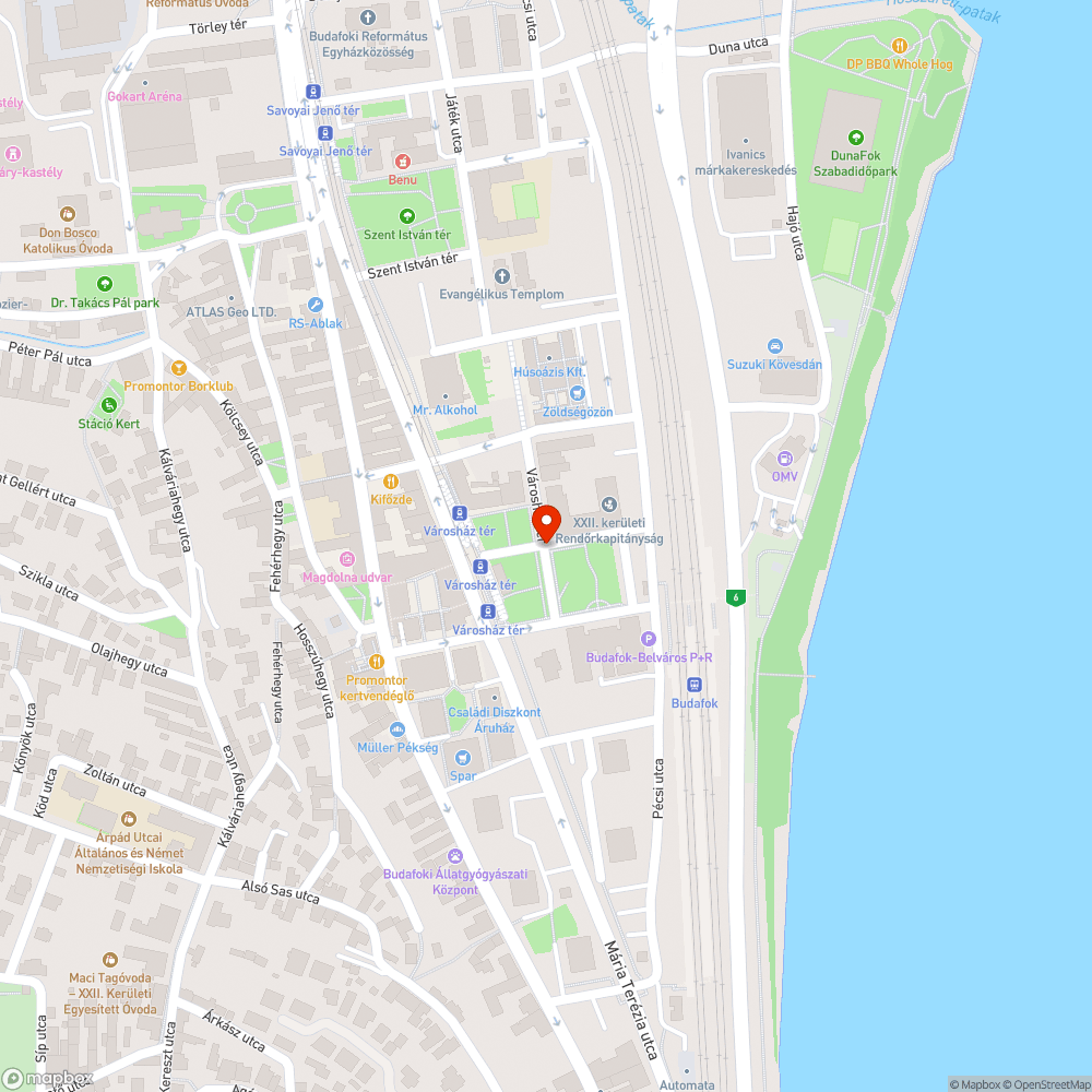 Városház tér állapota/felújítása Budafok bejelentés helye