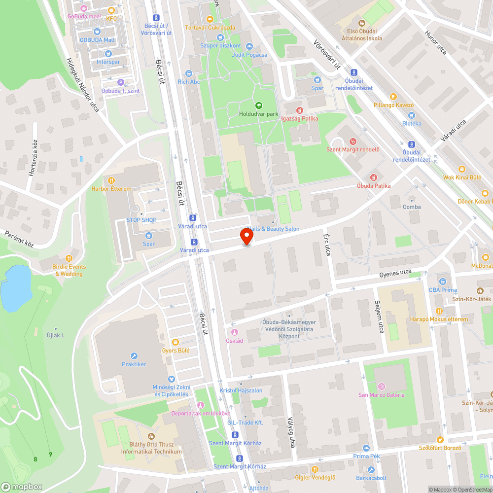 Parkoló vagy sem bejelentés helye