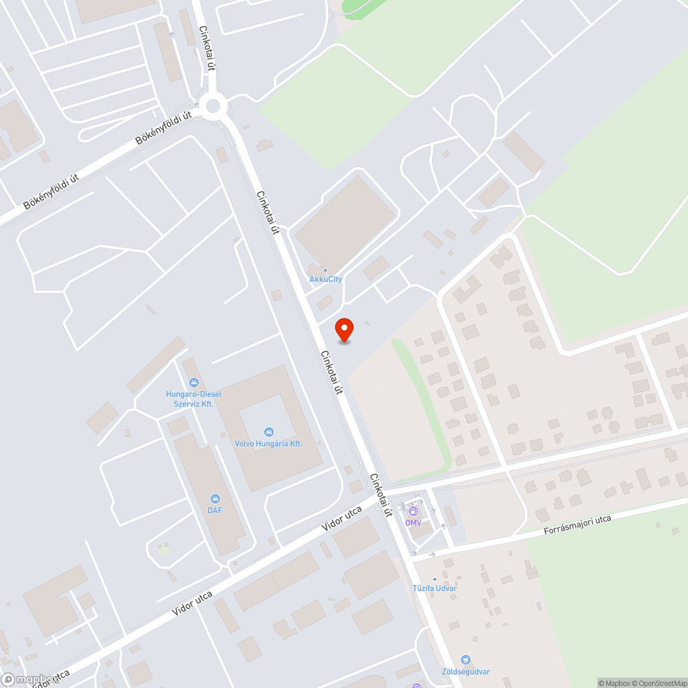 Hiányzó gyalogátkelőhely és közvilágítás bejelentés helye