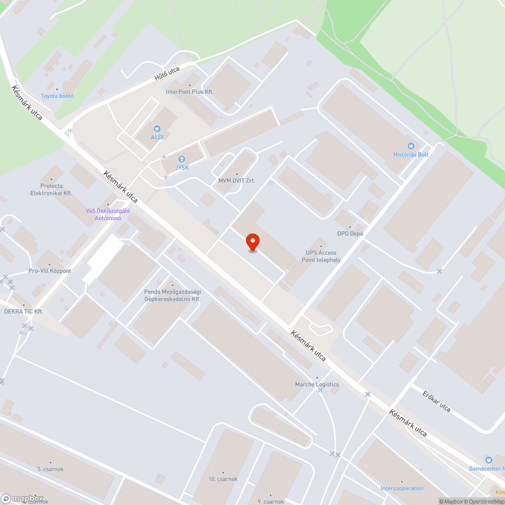 szemét bejelentés helye